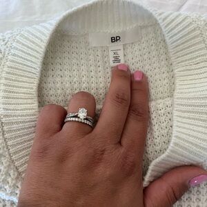 BP chunky crop sweater